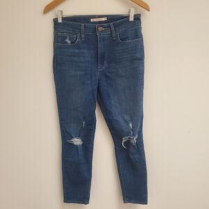Levi Strauss & Co.Stylish Blue Distressed Women's Jeans Size 29